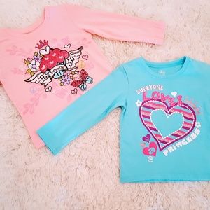 Two Children's Place Long Sleeved Tees